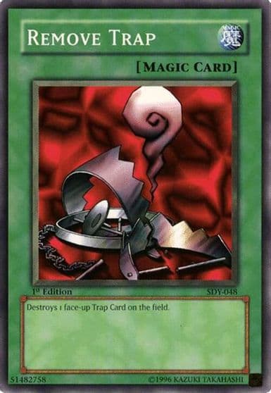 Remove Trap Starter Deck: Yugi Yu-Gi-Oh! card
