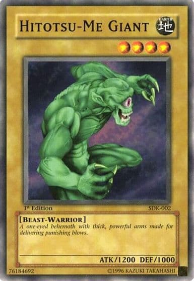 Hitotsu Me Giant Starter Deck: Kaiba Yu-Gi-Oh! card