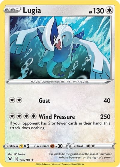 Lugia SWSH04: Vivid Voltage Pokemon card