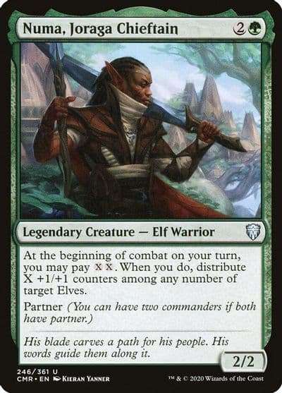 Numa Joraga Chieftain Commander Legends Magic card