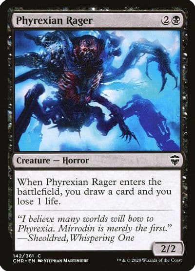 Phyrexian Rager Commander Legends Magic card