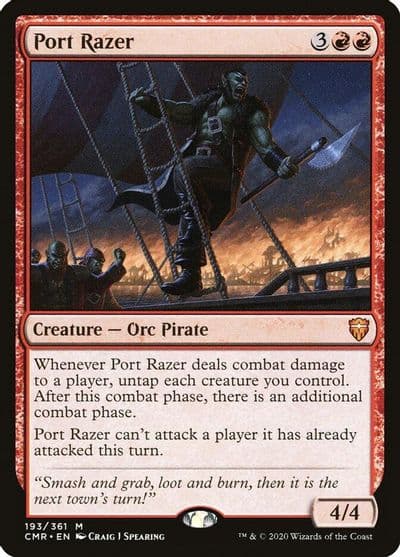 Port Razer Commander Legends Magic card