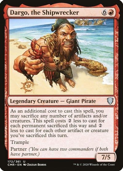 Dargo the Shipwrecker Commander Legends Magic card