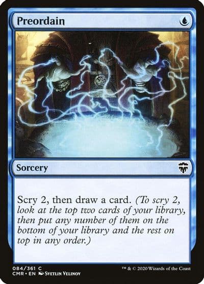 Preordain Commander Legends Magic card