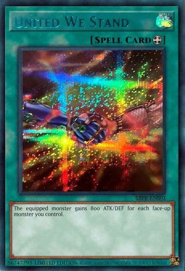 United We Stand Blue Miscellaneous Promotional Cards Yu-Gi-Oh! card
