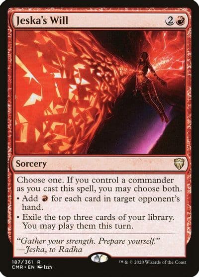 Jeskas Will Commander Legends Magic card