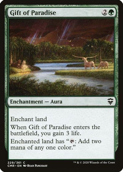 Gift of Paradise Commander Legends Magic card