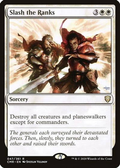 Slash the Ranks Commander Legends Magic card