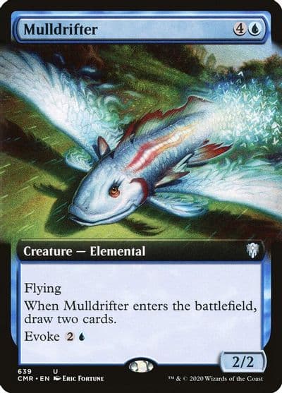Mulldrifter Extended Art Commander Legends Magic card
