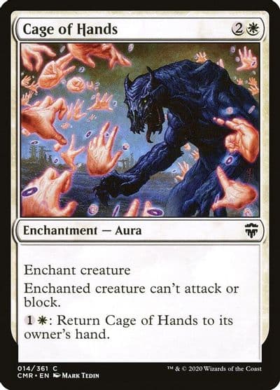 Cage of Hands Commander Legends Magic card