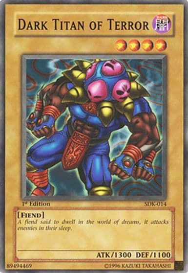 Dark Titan of Terror Starter Deck: Kaiba Yu-Gi-Oh! card