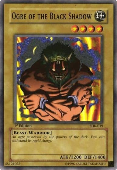 Ogre of the Black Shadow Starter Deck: Kaiba Yu-Gi-Oh! card