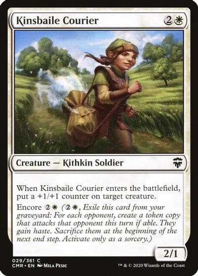 Kinsbaile Courier Commander Legends Magic card