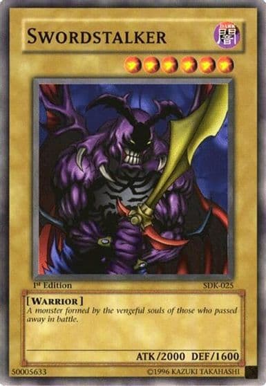 Swordstalker Starter Deck: Kaiba Yu-Gi-Oh! card