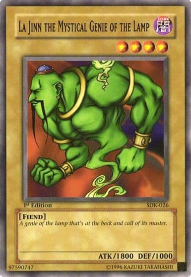 La Jinn the Mystical Genie of the Lamp Starter Deck: Kaiba Yu-Gi-Oh! card