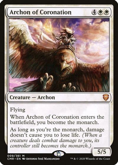 Archon of Coronation Commander Legends Magic card