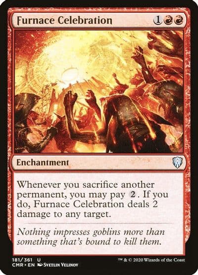 Furnace Celebration Commander Legends Magic card