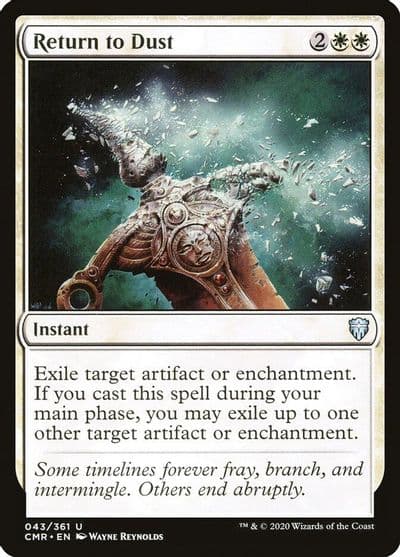 Return to Dust 43 Commander Legends Magic card