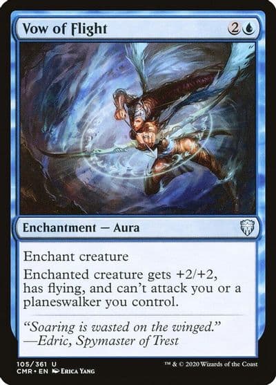 Vow of Flight Commander Legends Magic card