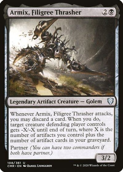 Armix Filigree Thrasher Commander Legends Magic card
