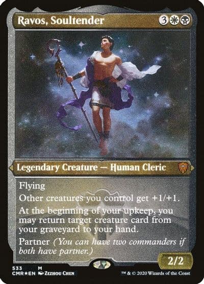 Ravos Soultender Foil Etched Commander Legends Magic card