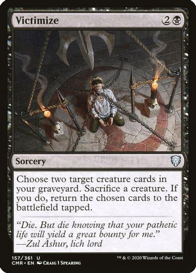 Victimize Commander Legends Magic card