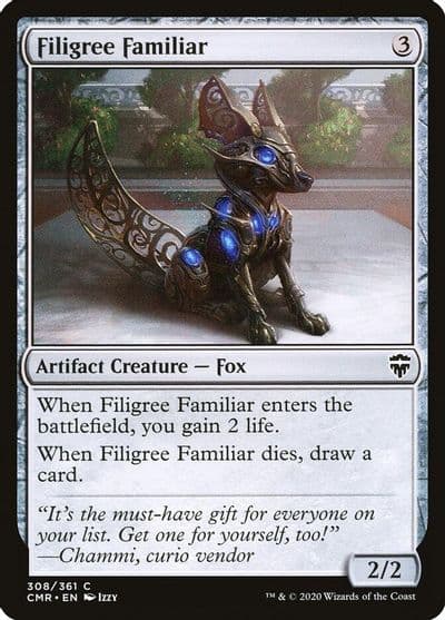 Filigree Familiar Commander Legends Magic card