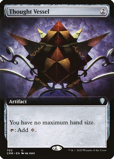 Thought Vessel Extended Art Commander Legends Magic card