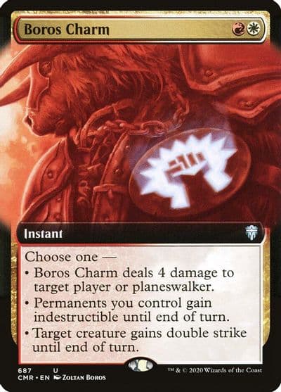 Boros Charm Extended Art Commander Legends Magic card