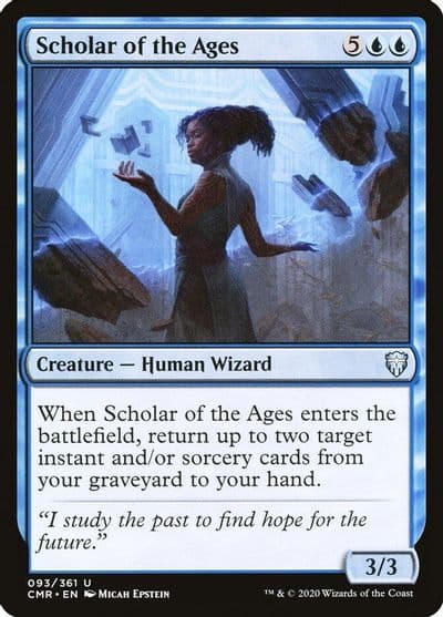 Scholar of the Ages Commander Legends Magic card
