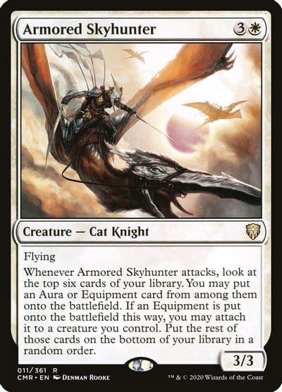 Armored Skyhunter Commander Legends Magic card