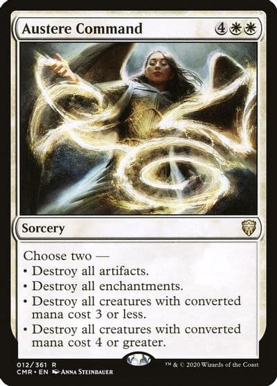 Austere Command Commander Legends Magic card
