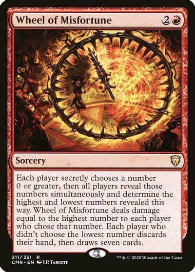 Wheel of Misfortune Commander Legends Magic card