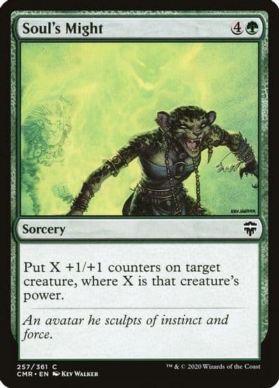 Souls Might Commander Legends Magic card