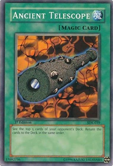 Ancient Telescope Starter Deck: Kaiba Yu-Gi-Oh! card