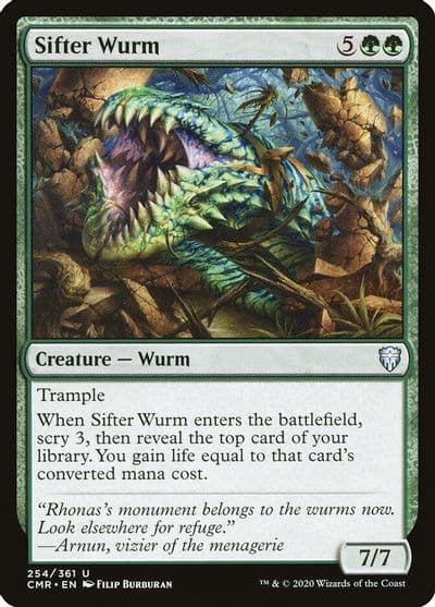 Sifter Wurm Commander Legends Magic card
