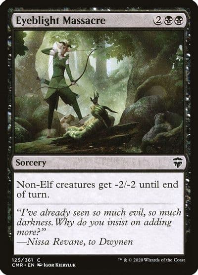 Eyeblight Massacre Commander Legends Magic card