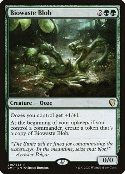 Biowaste Blob Commander Legends Magic card