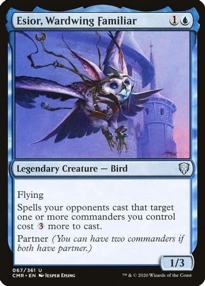 Esior Wardwing Familiar Commander Legends Magic card