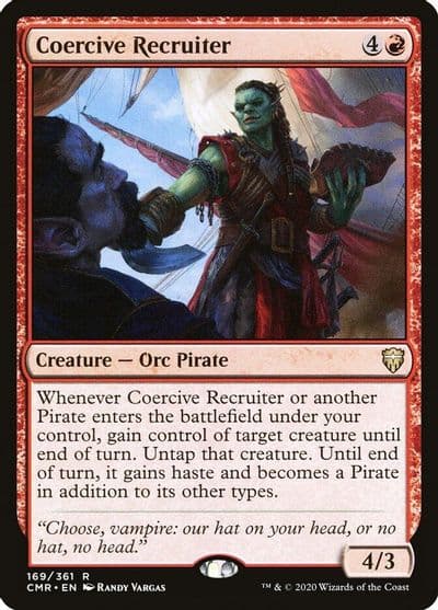 Coercive Recruiter Commander Legends Magic card
