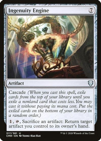 Ingenuity Engine Commander Legends Magic card