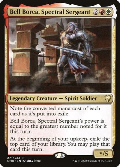 Bell Borca Spectral Sergeant Commander Legends Magic card