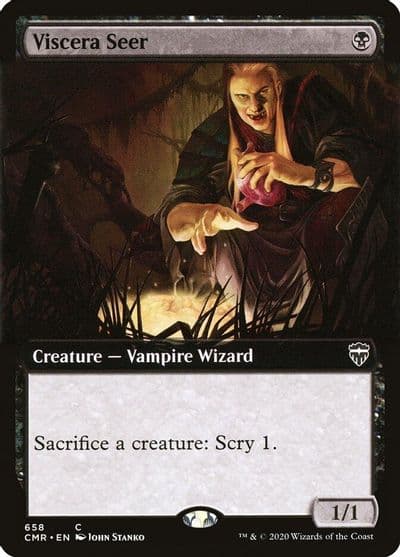 Viscera Seer Extended Art Commander Legends Magic card