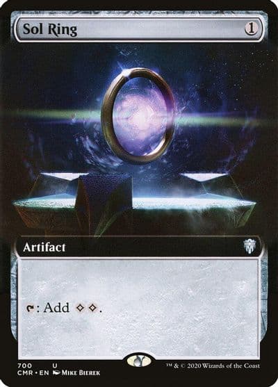 Sol Ring Extended Art Commander Legends Magic card