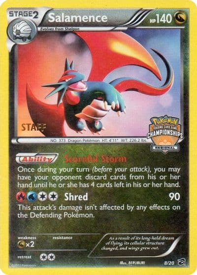 Salamence (Regional Championships) [Staff] League & Championship Cards Pokemon card
