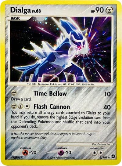 Dialga (Cosmos Holo) Deck Exclusives Pokemon card