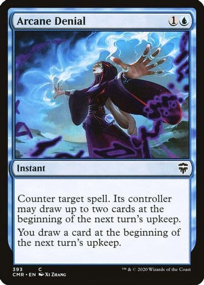 Arcane Denial Commander Legends Magic card
