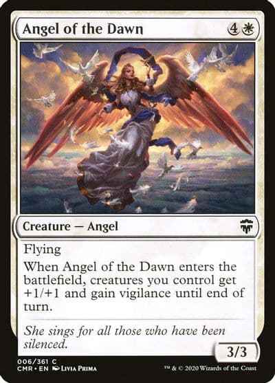 Angel of the Dawn Commander Legends Magic card