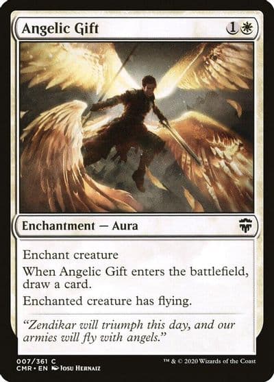 Angelic Gift Commander Legends Magic card