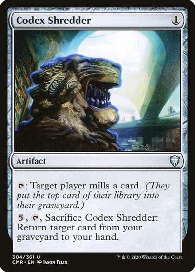 Codex Shredder Commander Legends Magic card